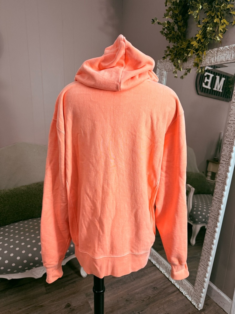 Victoria’s Secret PINK • Florescent Coral Hoodie - Picture 9 of 9